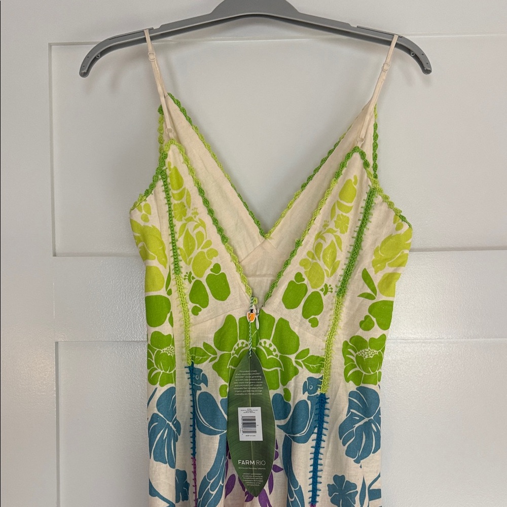 FARM Rio Multicolor Floral Maxi Dress - Picture 6 of 8